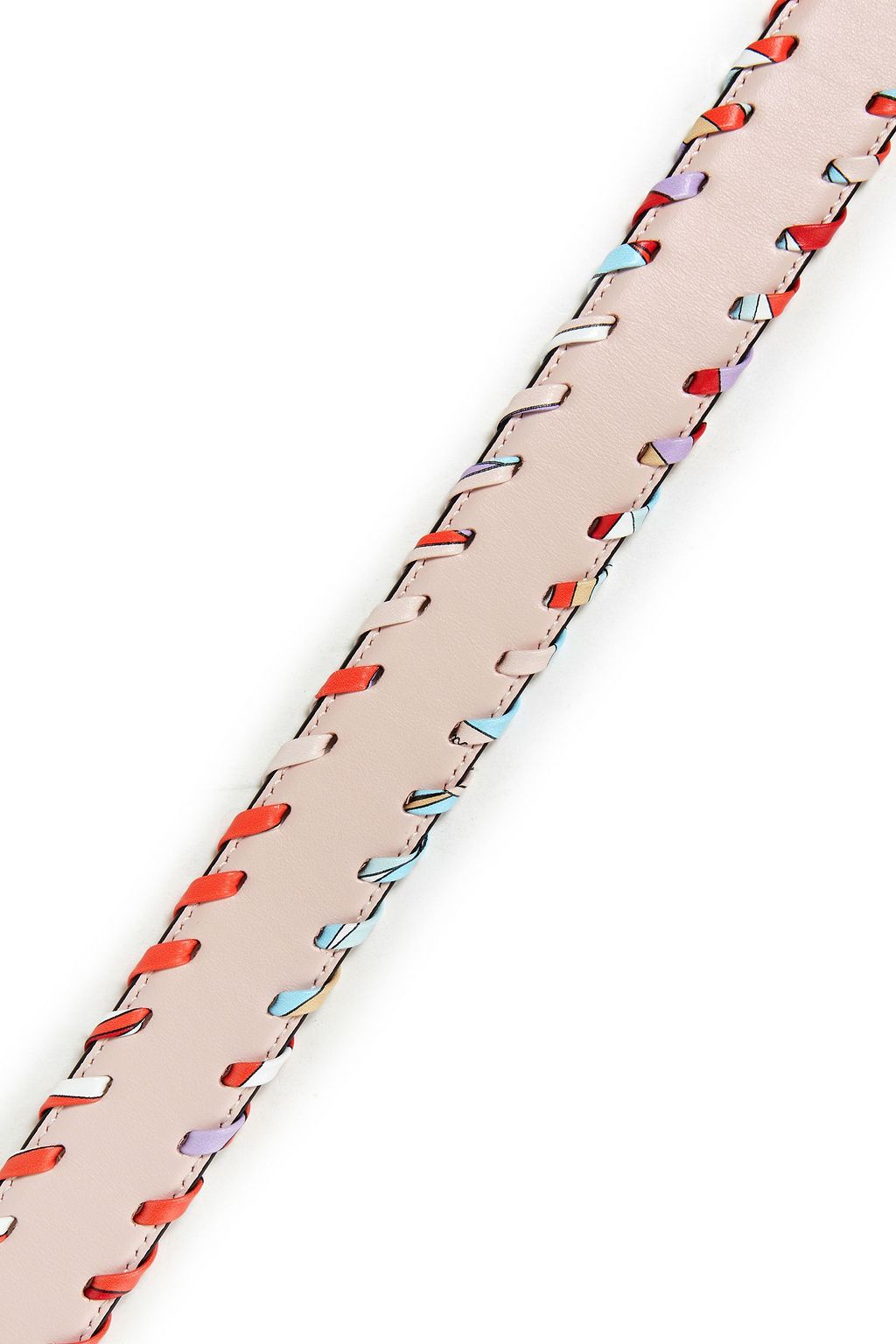 PUCCI Whipstitched leather belt