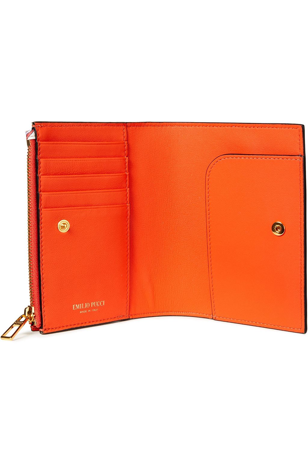 PUCCI Printed coated-canvas passport cover