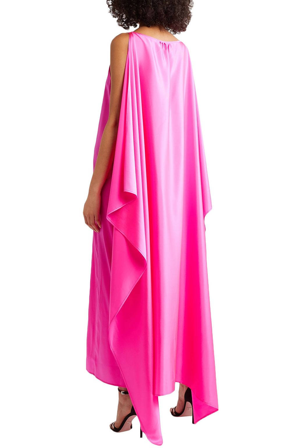 BERNADETTE Judy silk-satin maxi dress