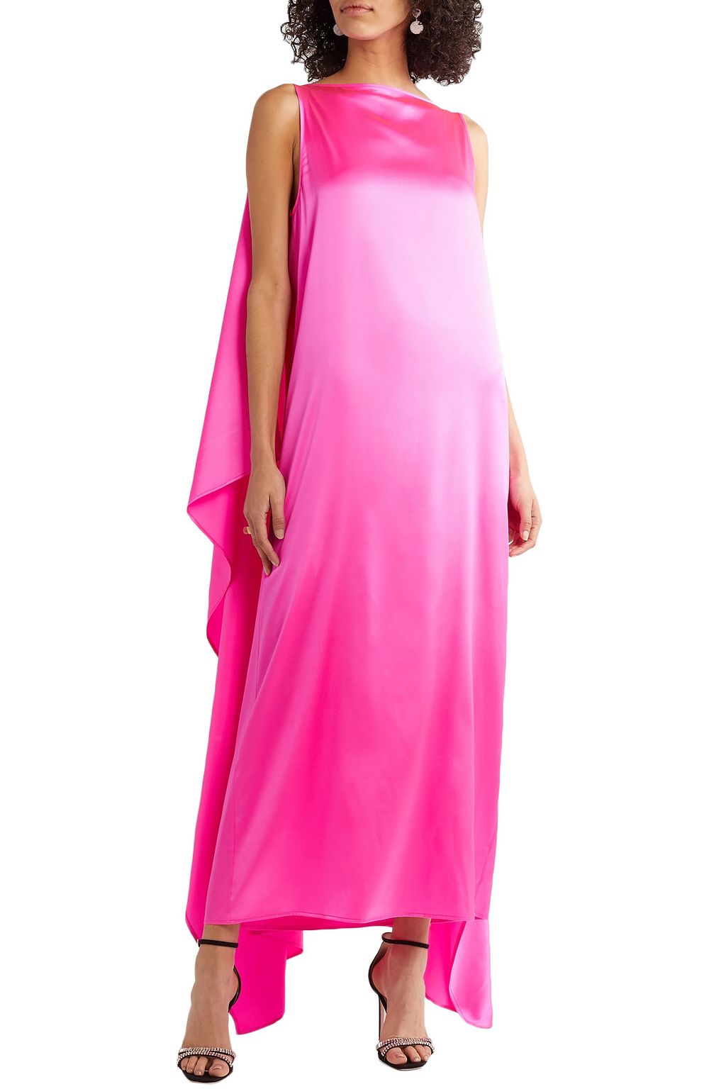 BERNADETTE Judy silk-satin maxi dress