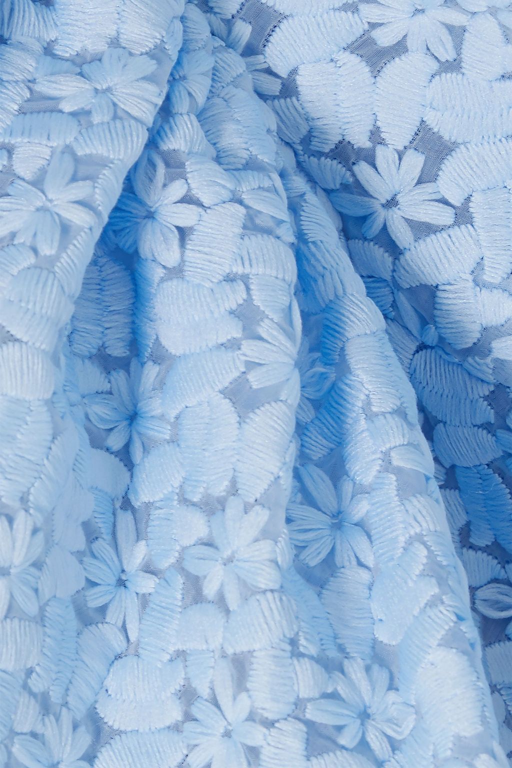 ROTATE BIRGER CHRISTENSEN Belted embroidered tulle midi dress