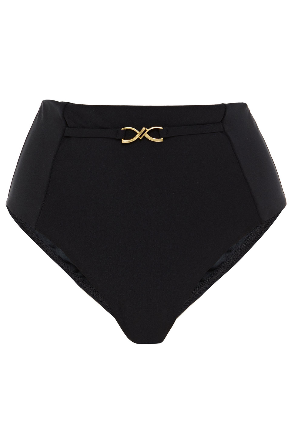 Jets Australia By Jessika Allen Woman Embellished High-rise Bikini Briefs Black Size 16