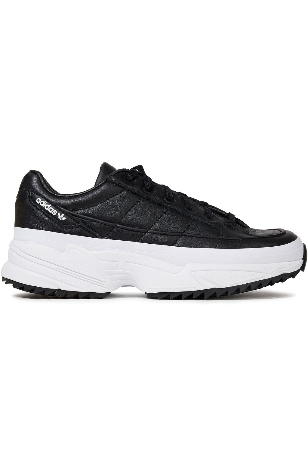 adidas platform sneakers black