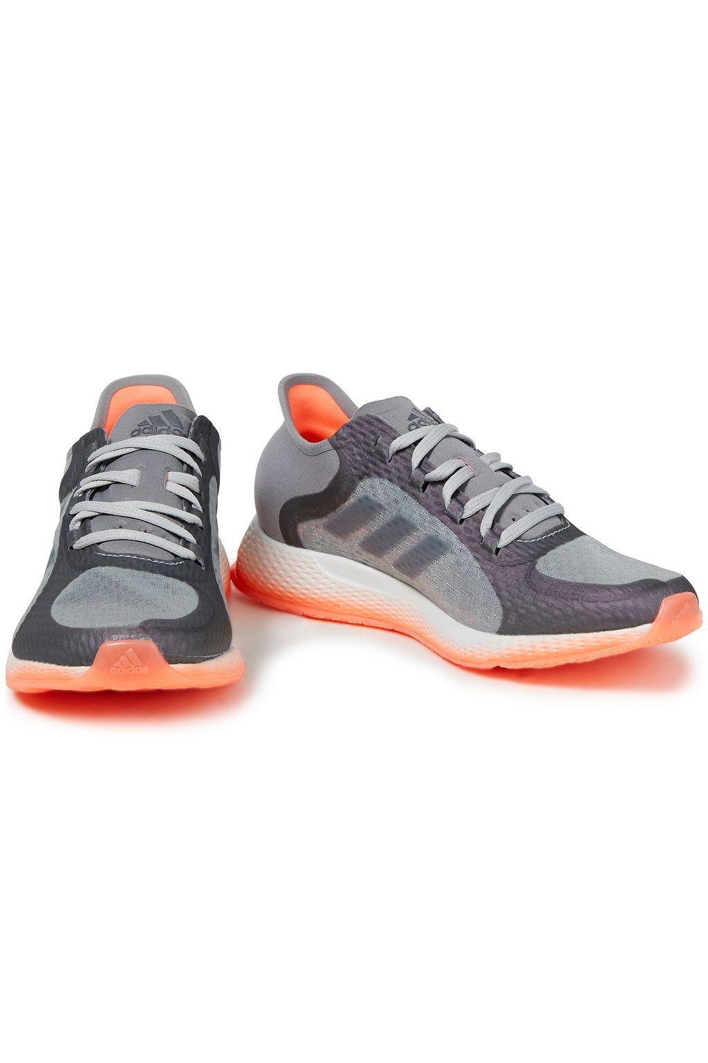 ADIDAS Mesh and neoprene sneakers