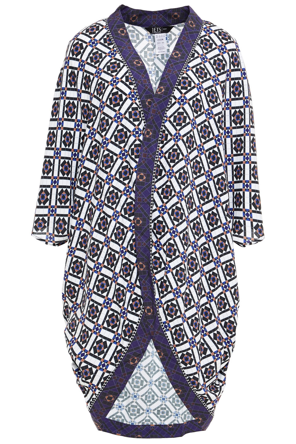 Jets Australia By Jessika Allen Woman Printed Woven Kimono White Size M/L