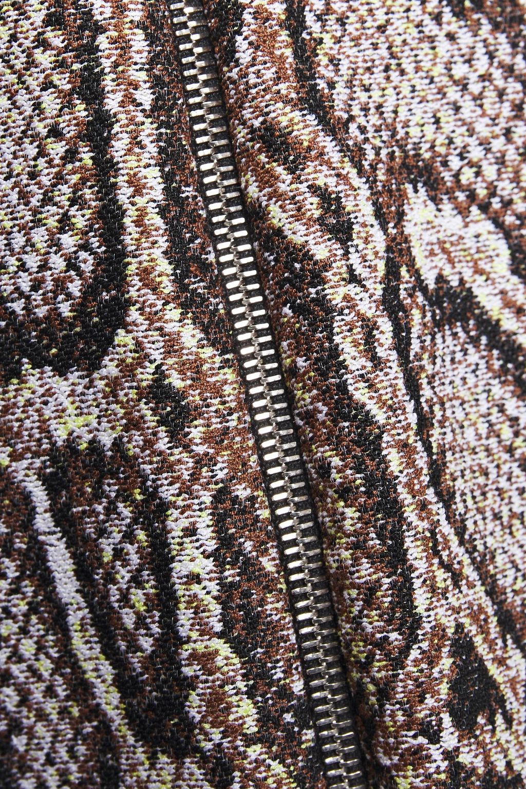 VICTORIA BECKHAM Kleid aus Jacquard aus einer Baumwollmischung mit Schlangenmuster