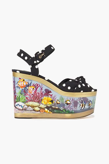 Dolce and hotsell gabbana platform sandal