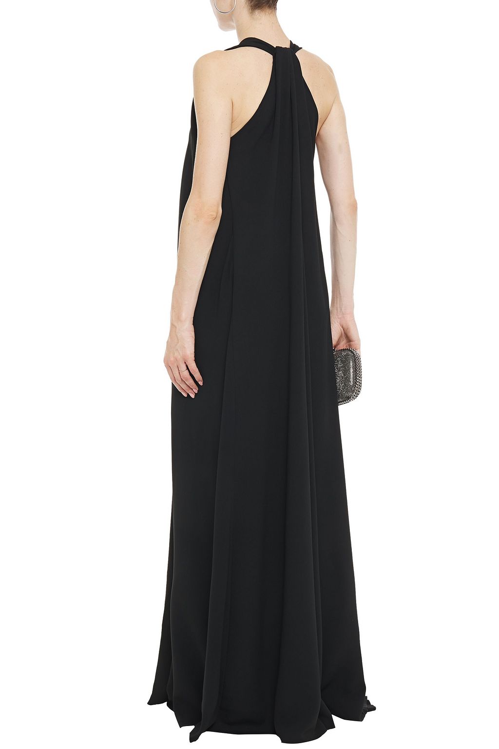VICTORIA BECKHAM Pleated crepe gown