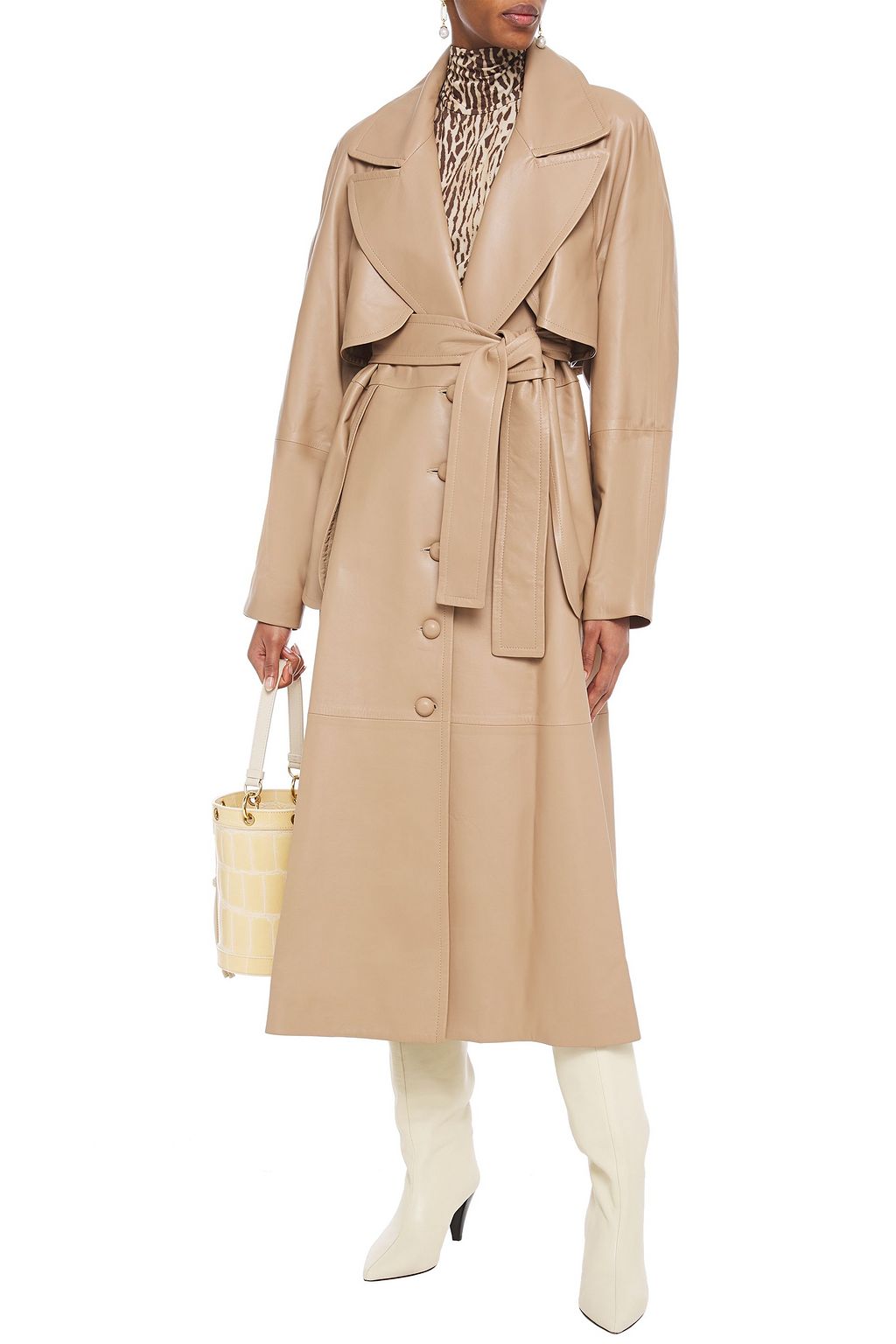 ZIMMERMANN Leather trench coat