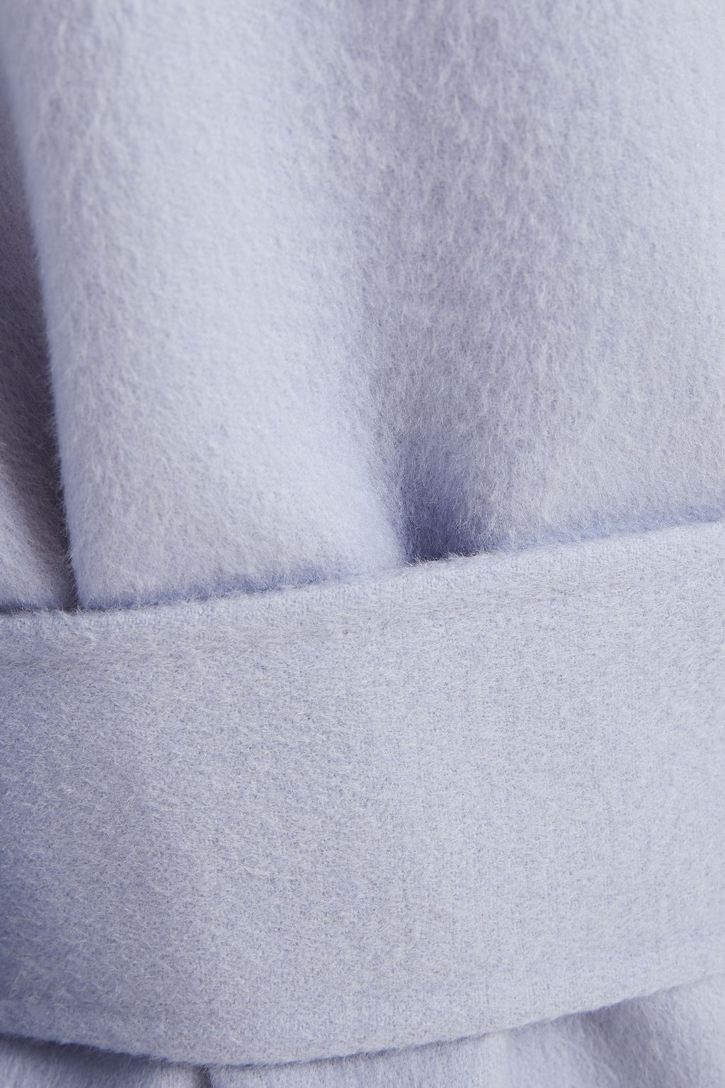 ZIMMERMANN Belted brushed wool and cashmere-blend felt coat