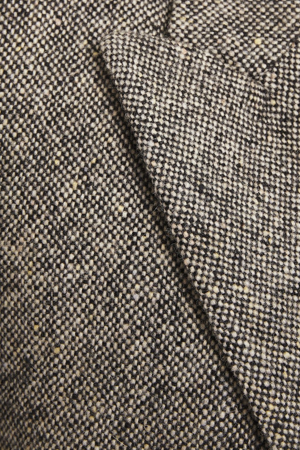 VICTORIA BECKHAM Donegal Mantel aus Woll-Tweed mit Applikationen