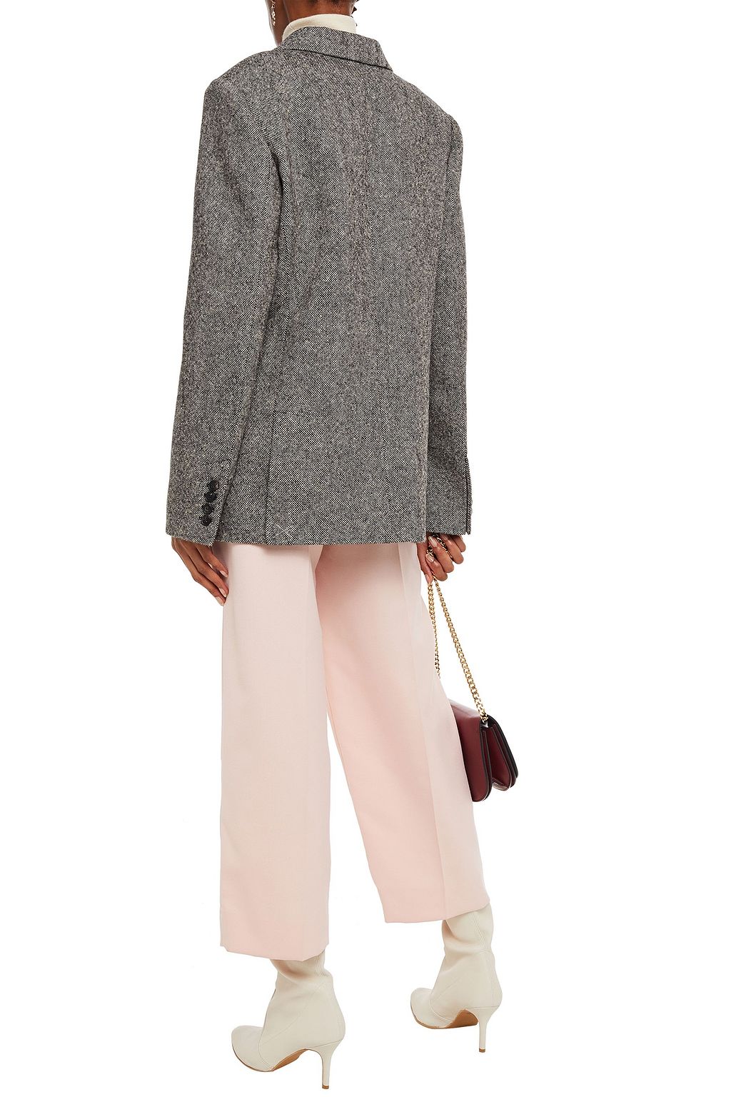 VICTORIA BECKHAM Wool-tweed blazer