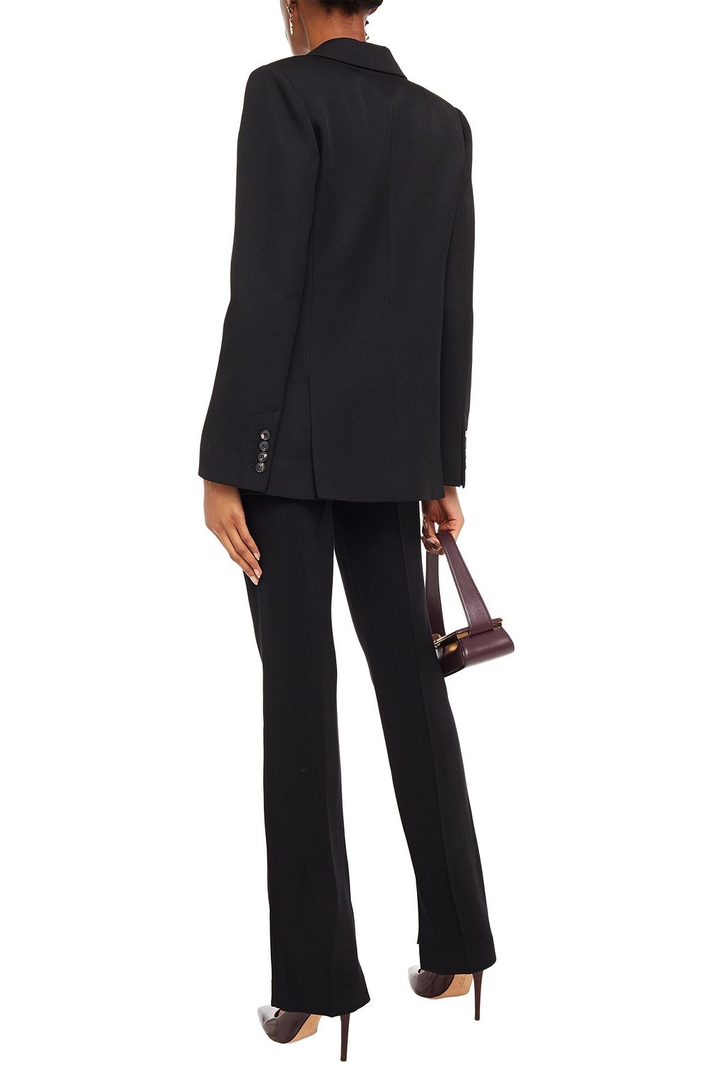 VICTORIA BECKHAM Wool-twill blazer
