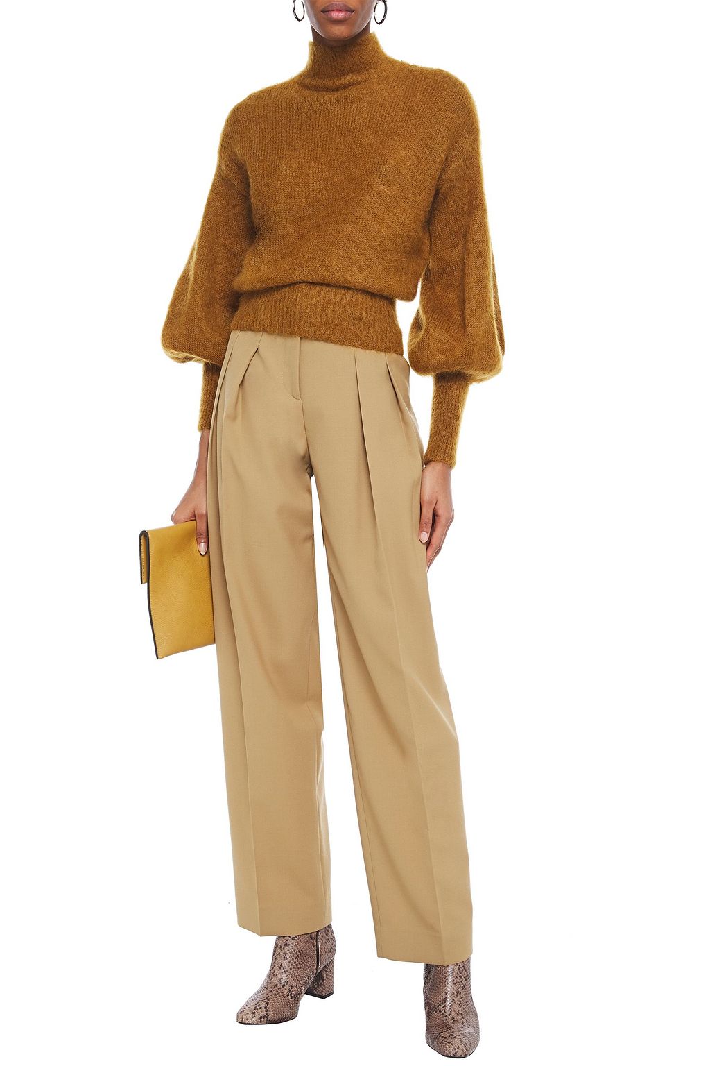 ZIMMERMANN Mohair-blend turtleneck sweater