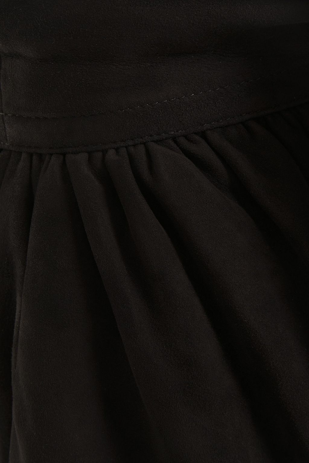ZIMMERMANN Belted suede midi skirt