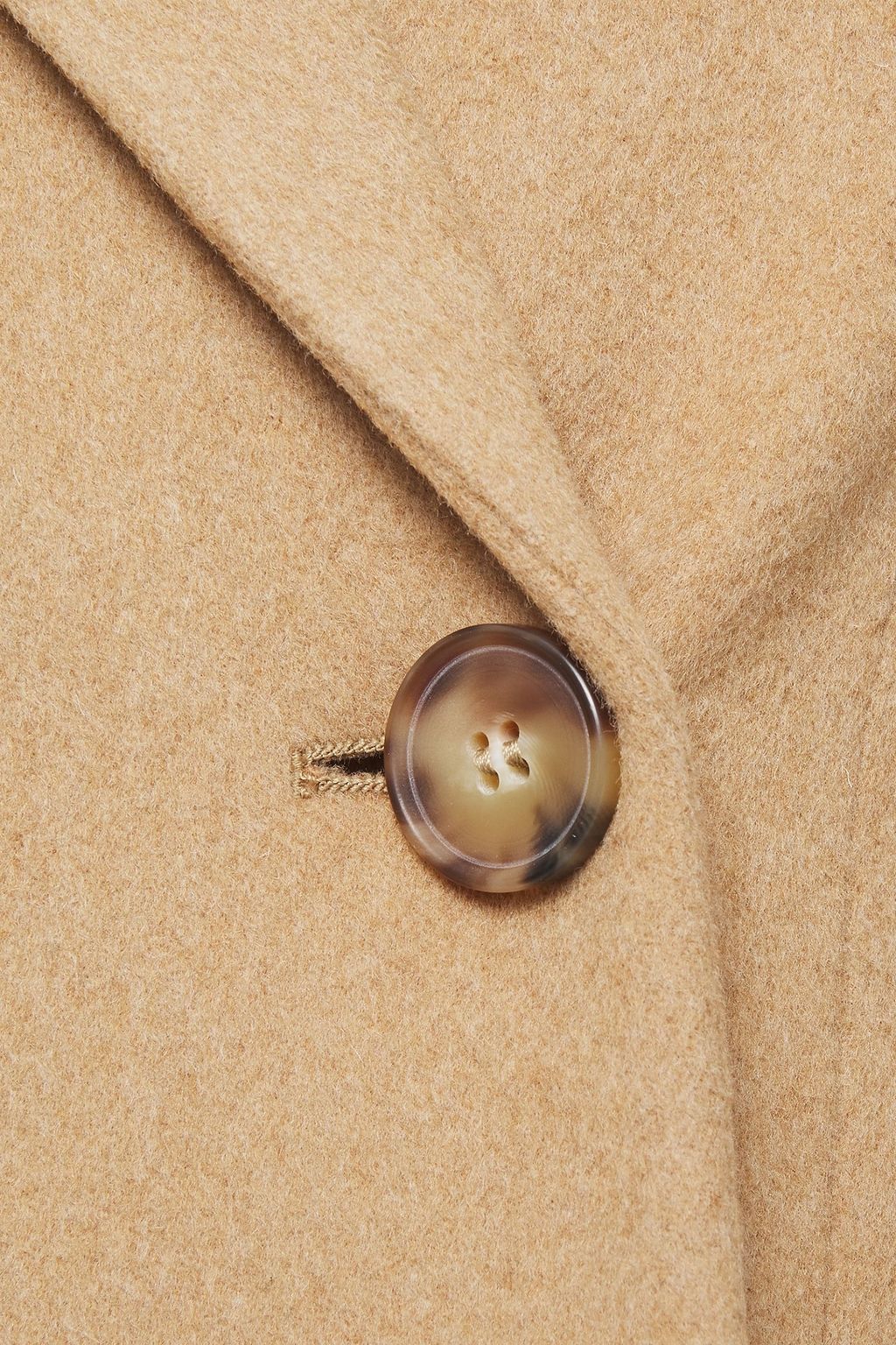 VICTORIA BECKHAM Double-breasted wool-felt coat