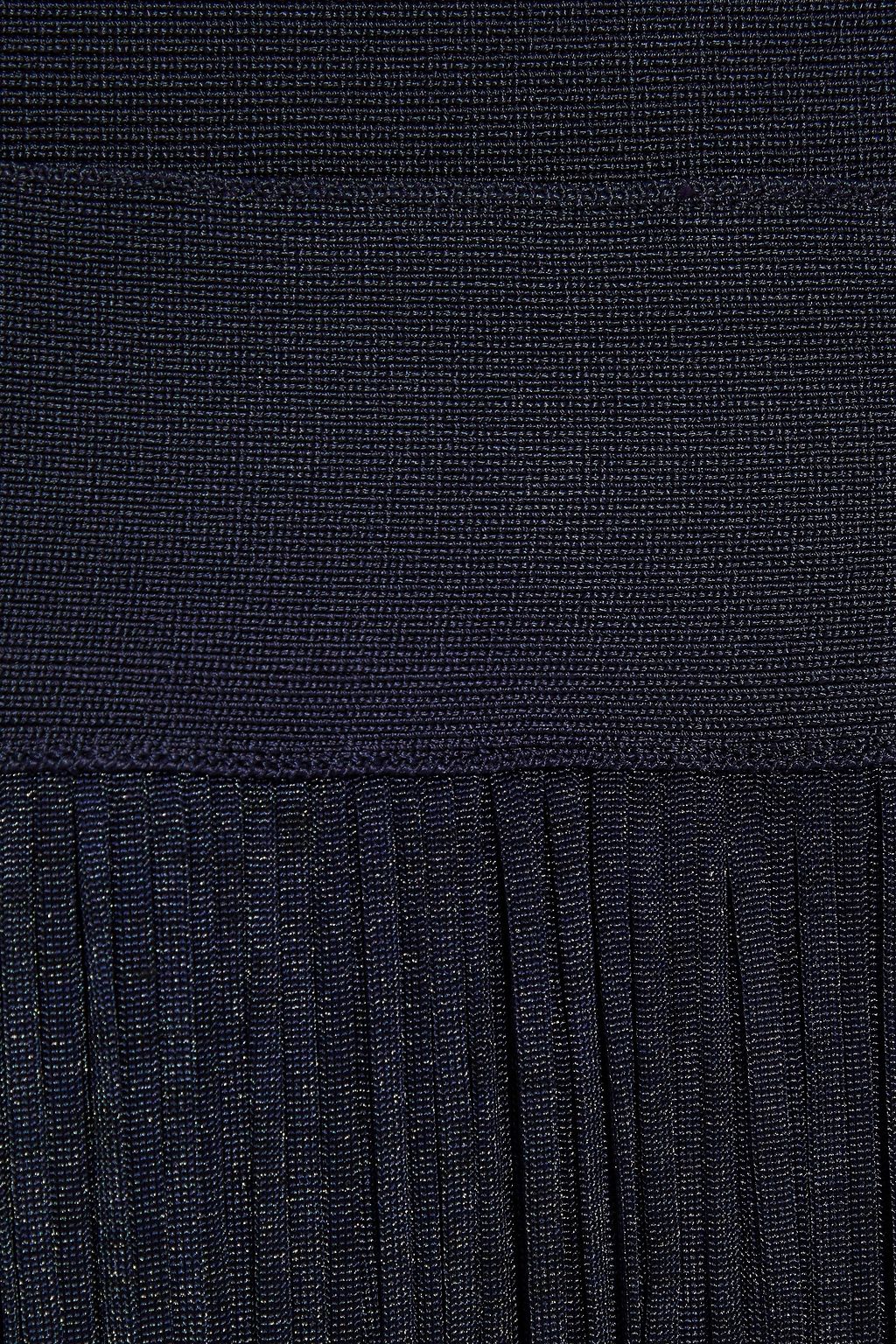 HERVÉ LÉGER Fringed bandage mini dress