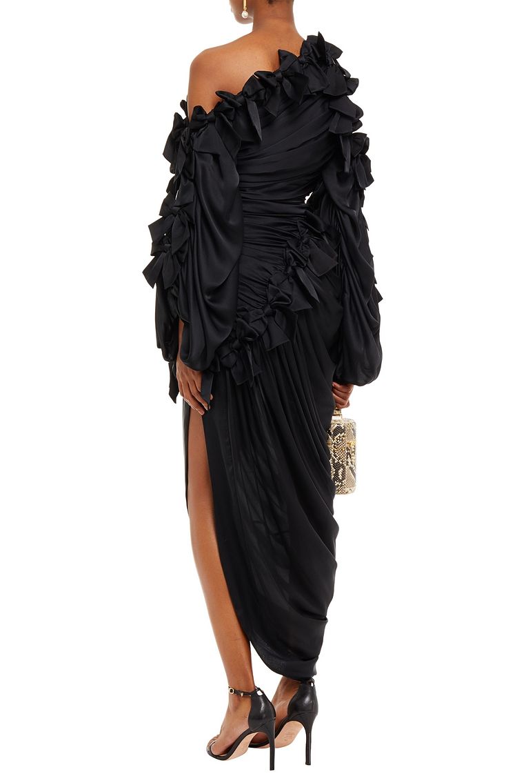 resistance bow long gown