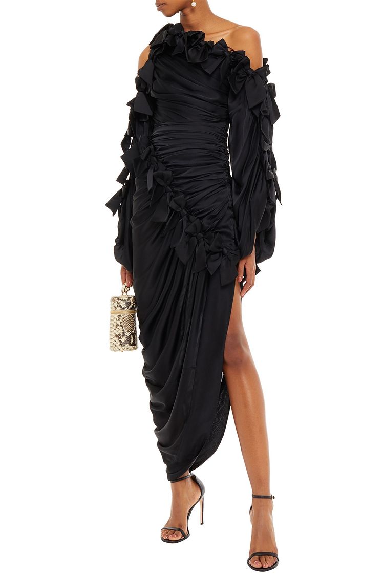 resistance bow long gown