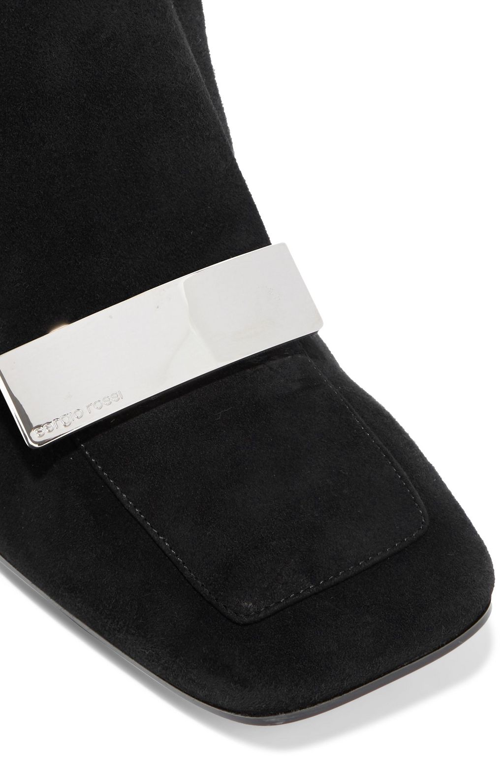 SERGIO ROSSI SR1 suede knee boots