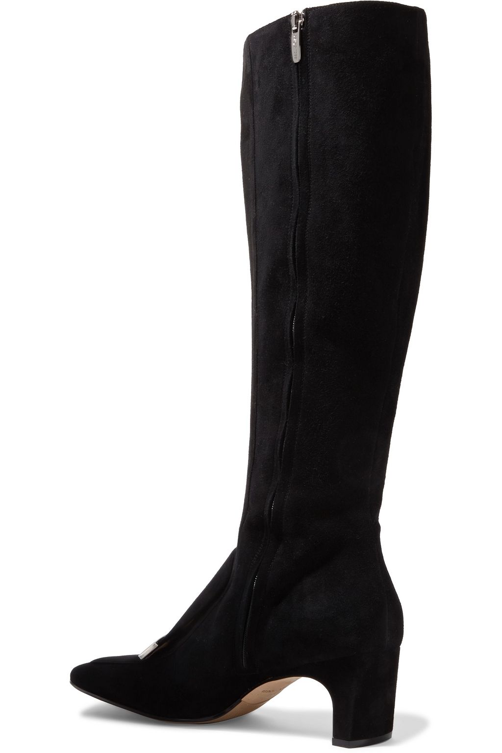 SERGIO ROSSI SR1 suede knee boots