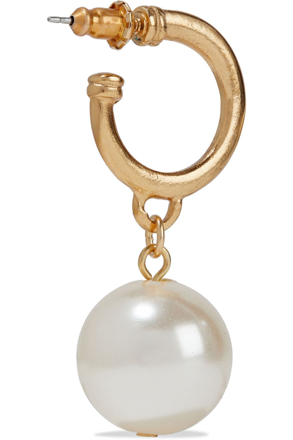 BEN-AMUN Gold-tone faux pearl earrings