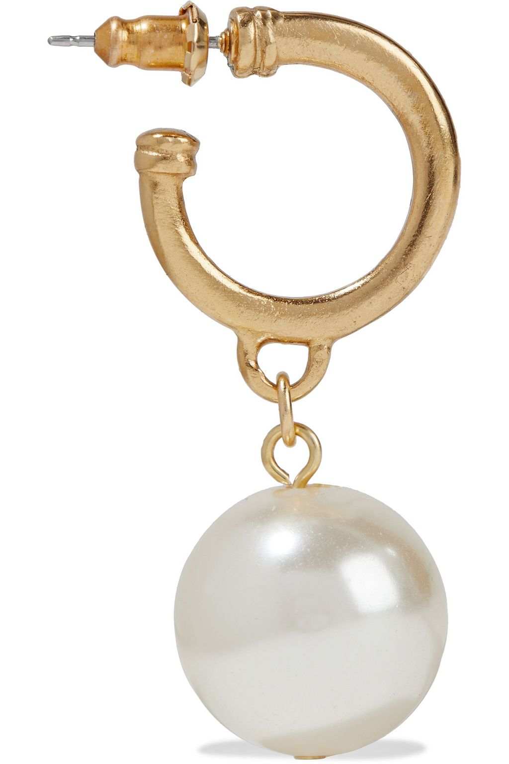 BEN-AMUN Gold-tone faux pearl earrings