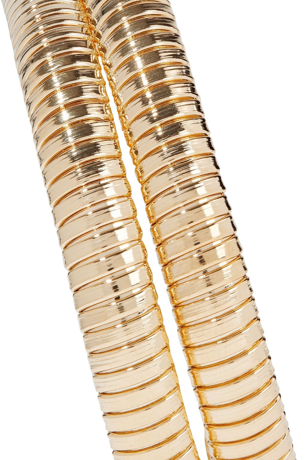 BEN-AMUN Set of two gold-tone bracelets