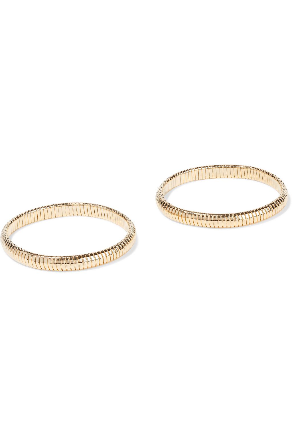 BEN-AMUN Set of two gold-tone bracelets