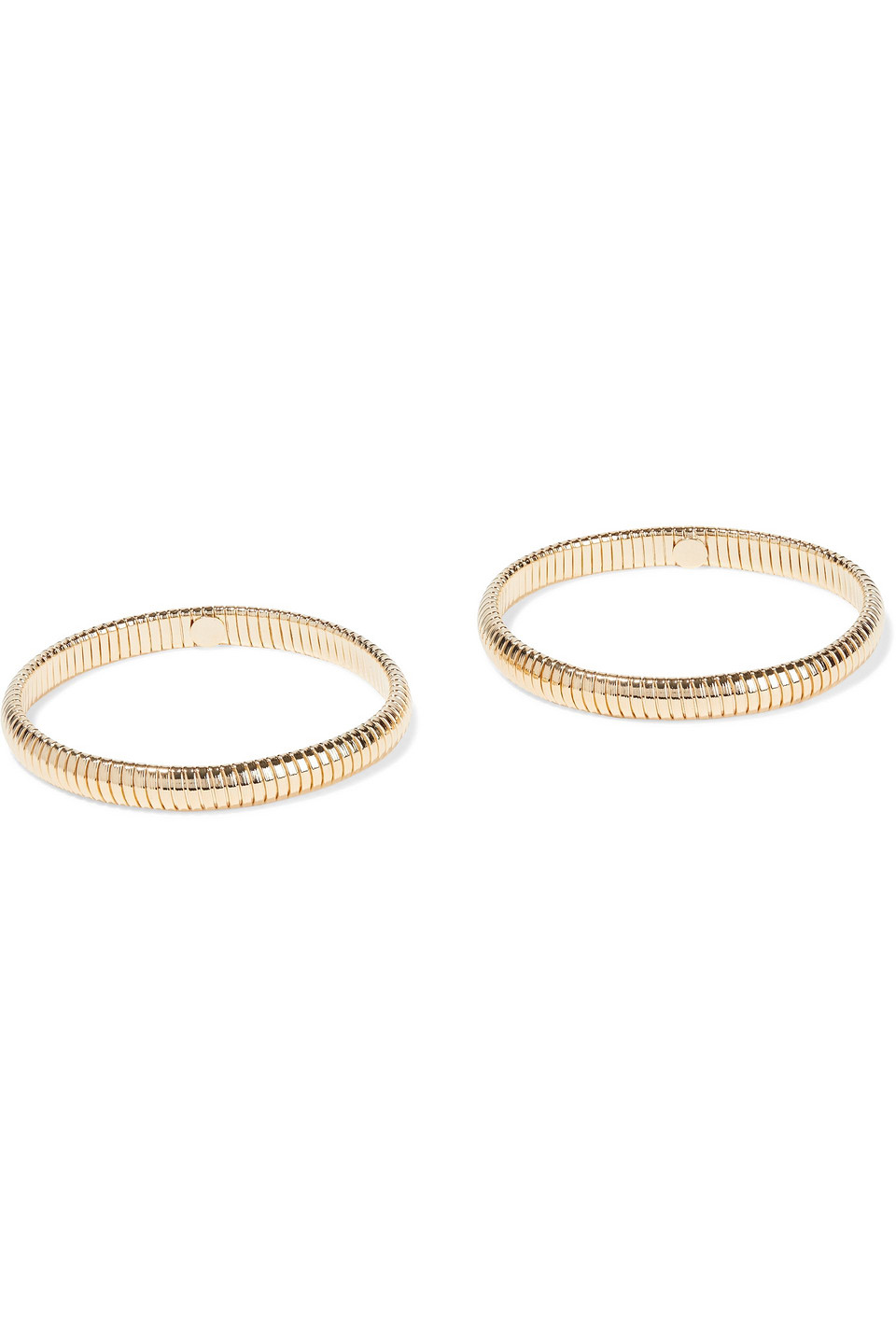 Ben-amun Woman Set Of Two Gold-tone Bracelets Gold Size --