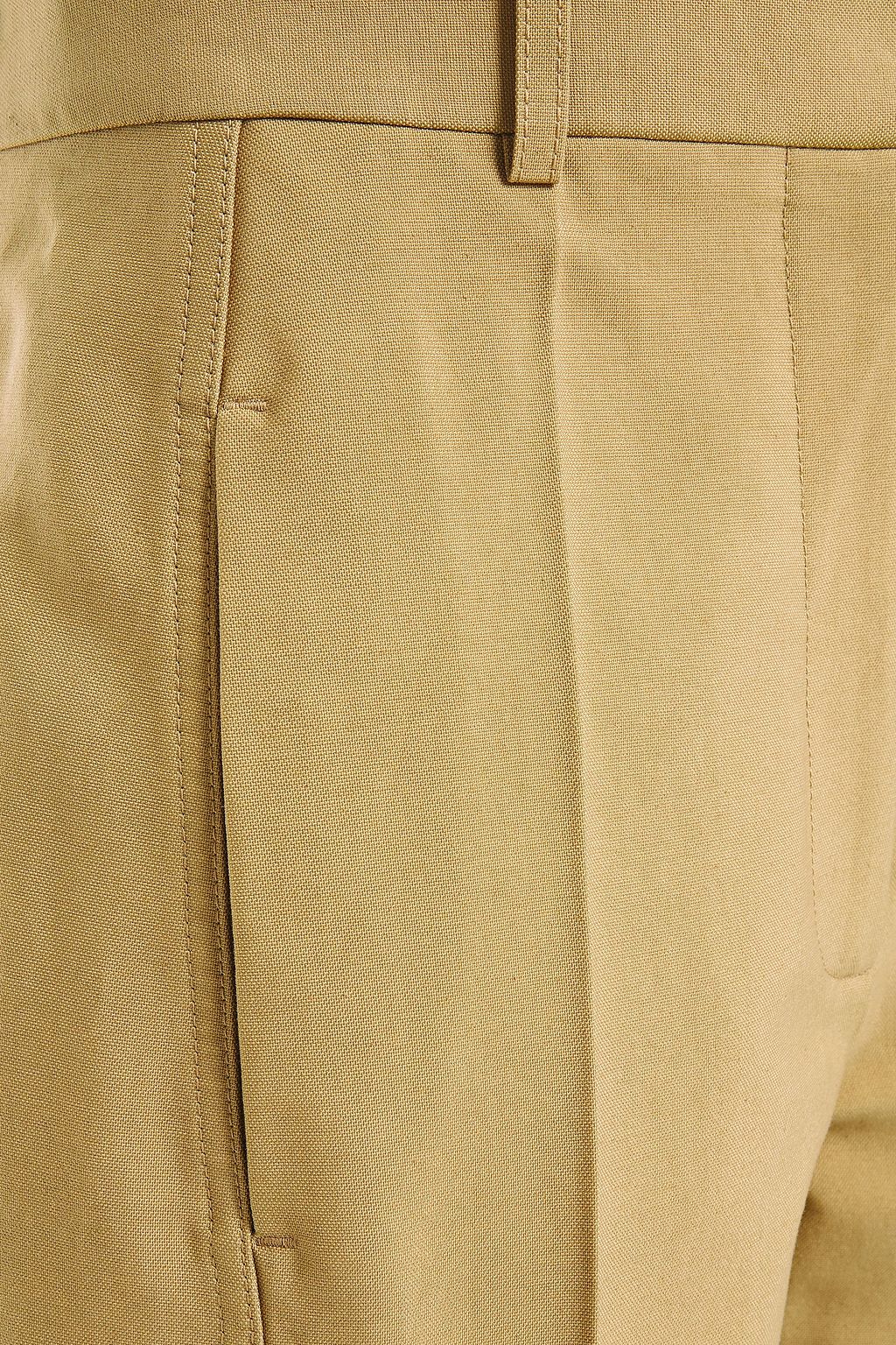 VICTORIA BECKHAM Cotton-blend canvas tapered pants