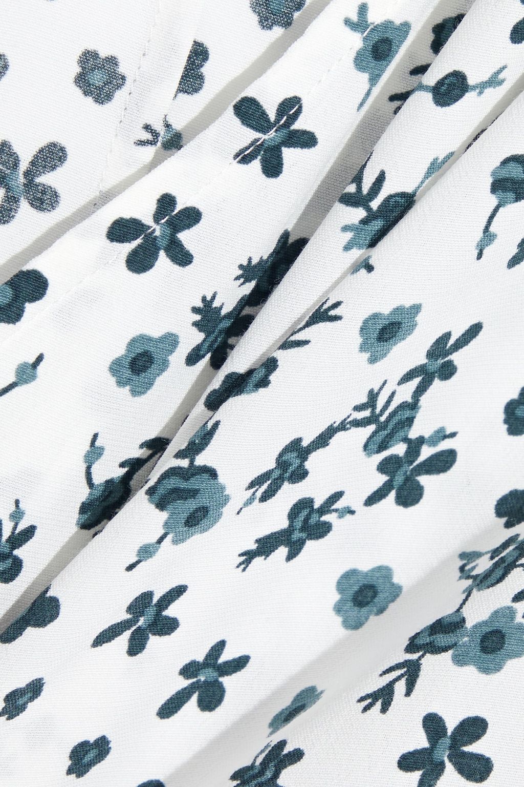 DIANE VON FURSTENBERG Saville gestreiftes Mini-Wickelkleid aus Crêpe de Chine