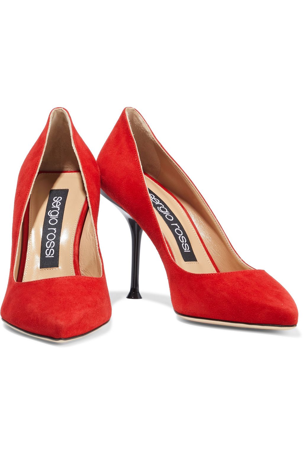 SERGIO ROSSI Suede pumps