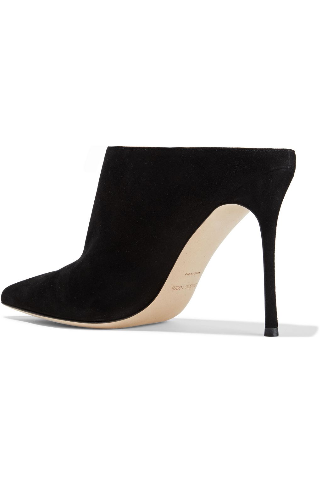SERGIO ROSSI Godiva 105 suede mules
