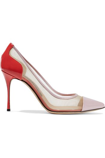 leather pumps on sale