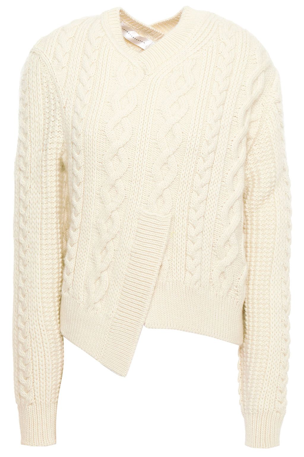 cable wool sweater