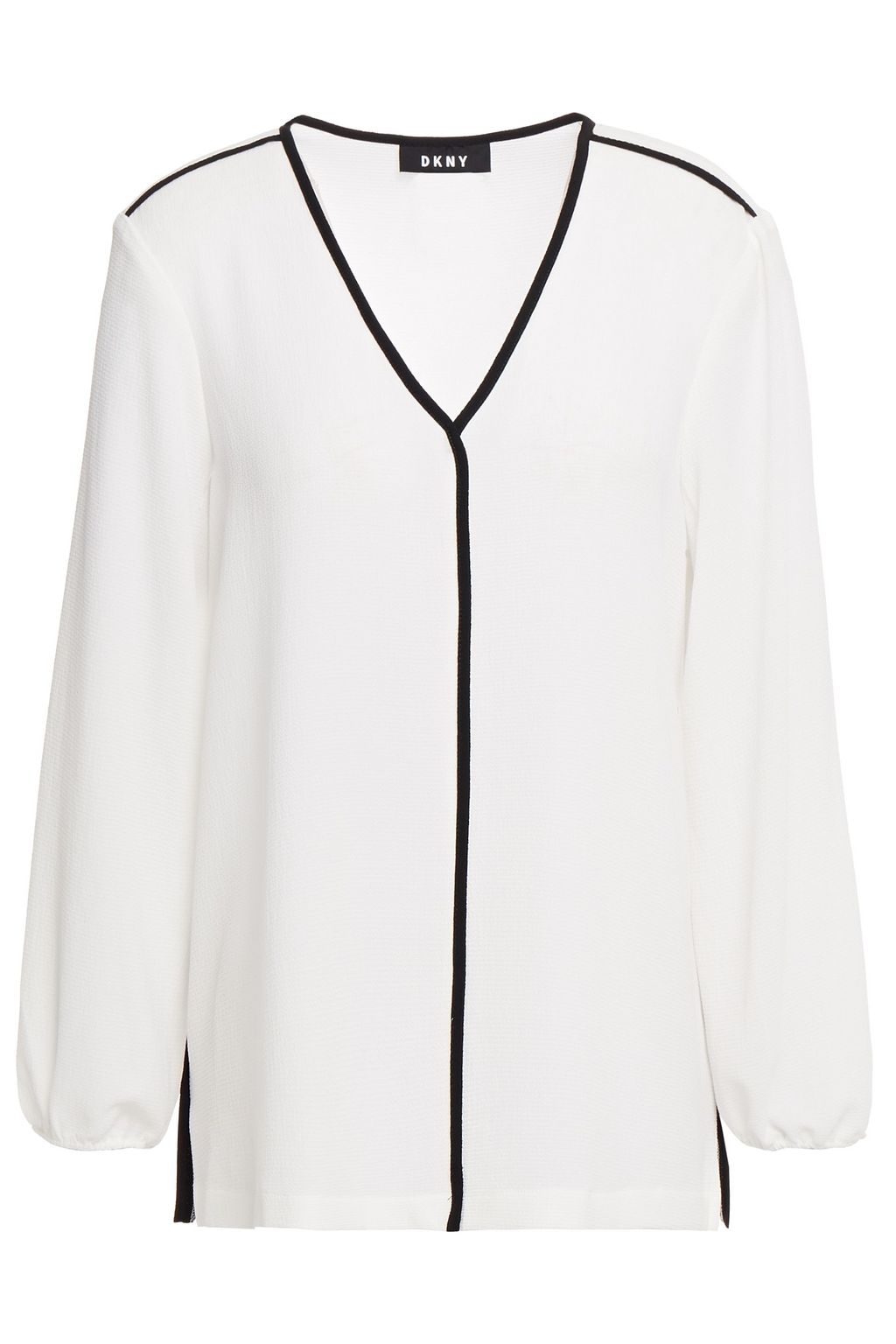 dkny white blouse