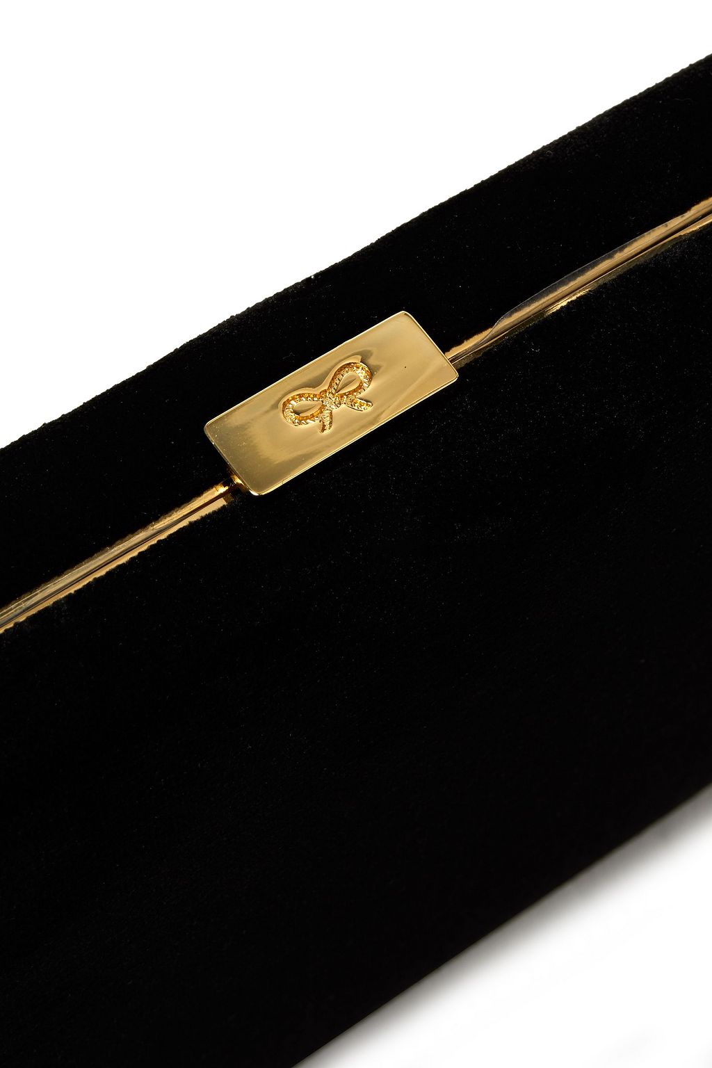 ANYA HINDMARCH Velvet box clutch