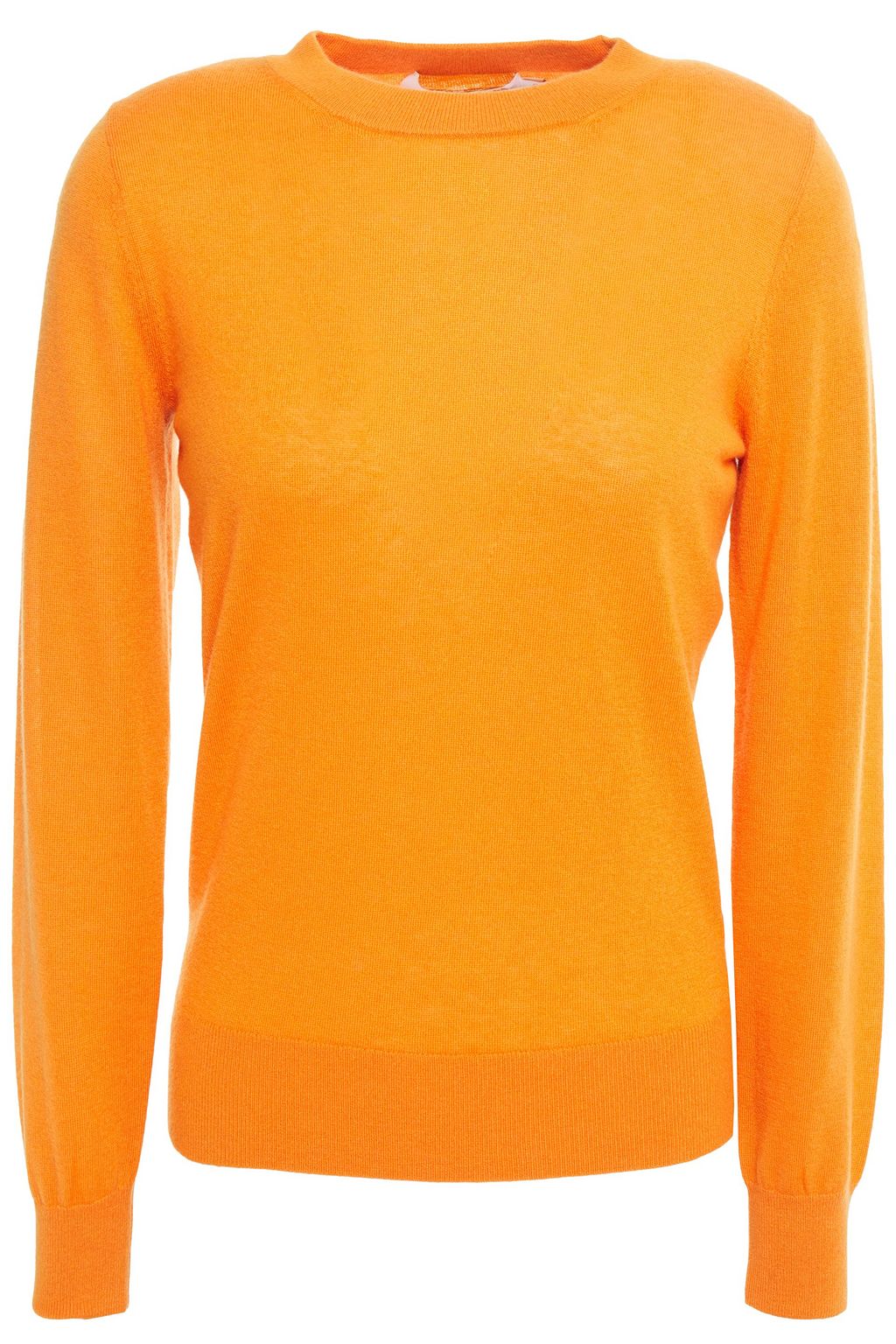 orange cashmere sweater