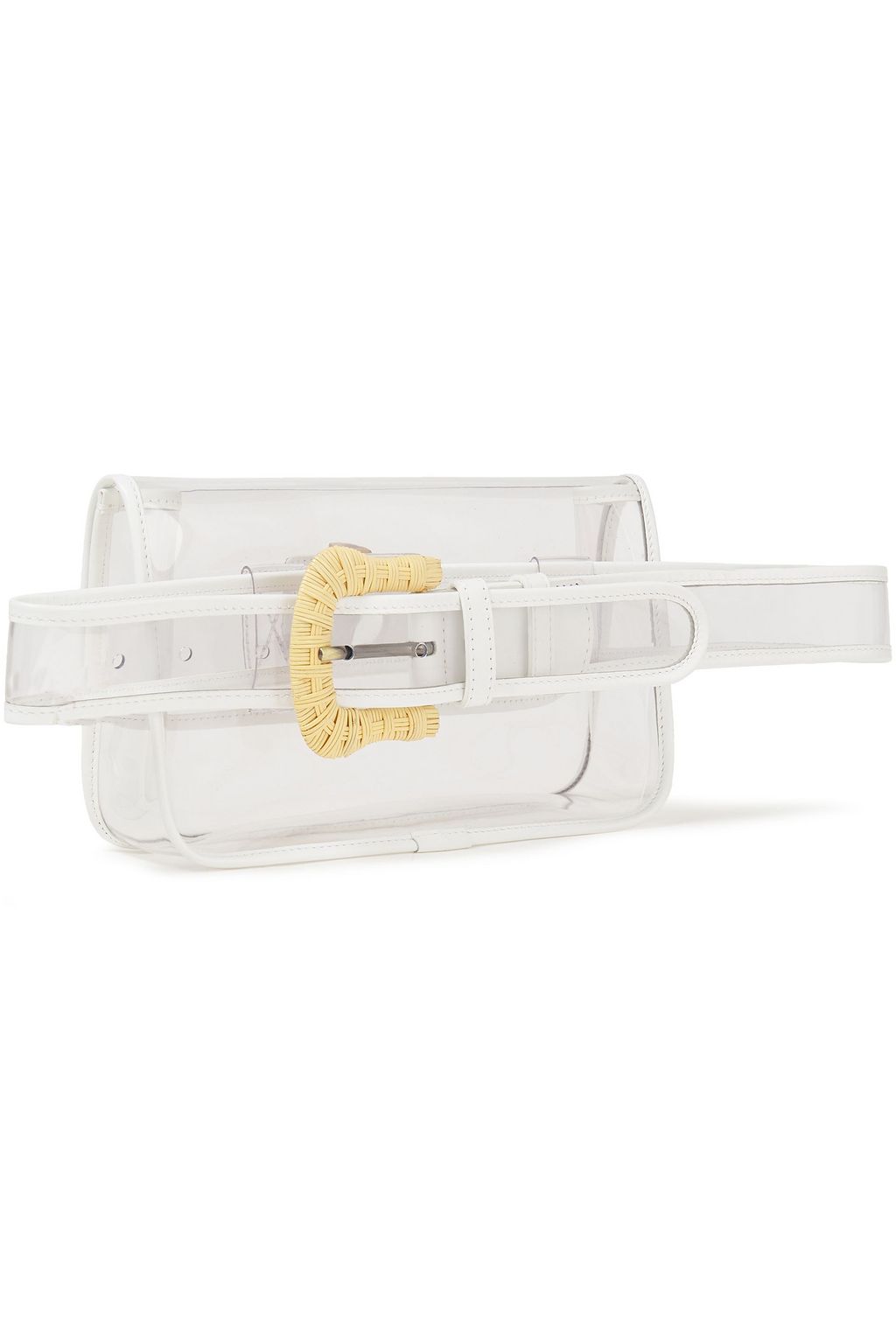 ZIMMERMANN Leather-trimmed PVC belt bag