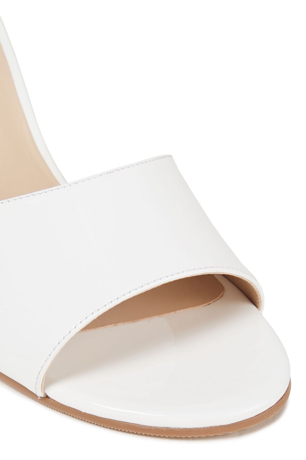 STUART WEITZMAN Larunda patent-leather mules