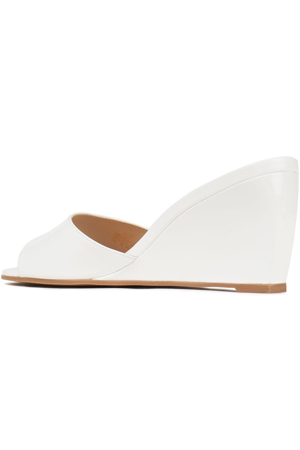 STUART WEITZMAN Larunda patent-leather mules
