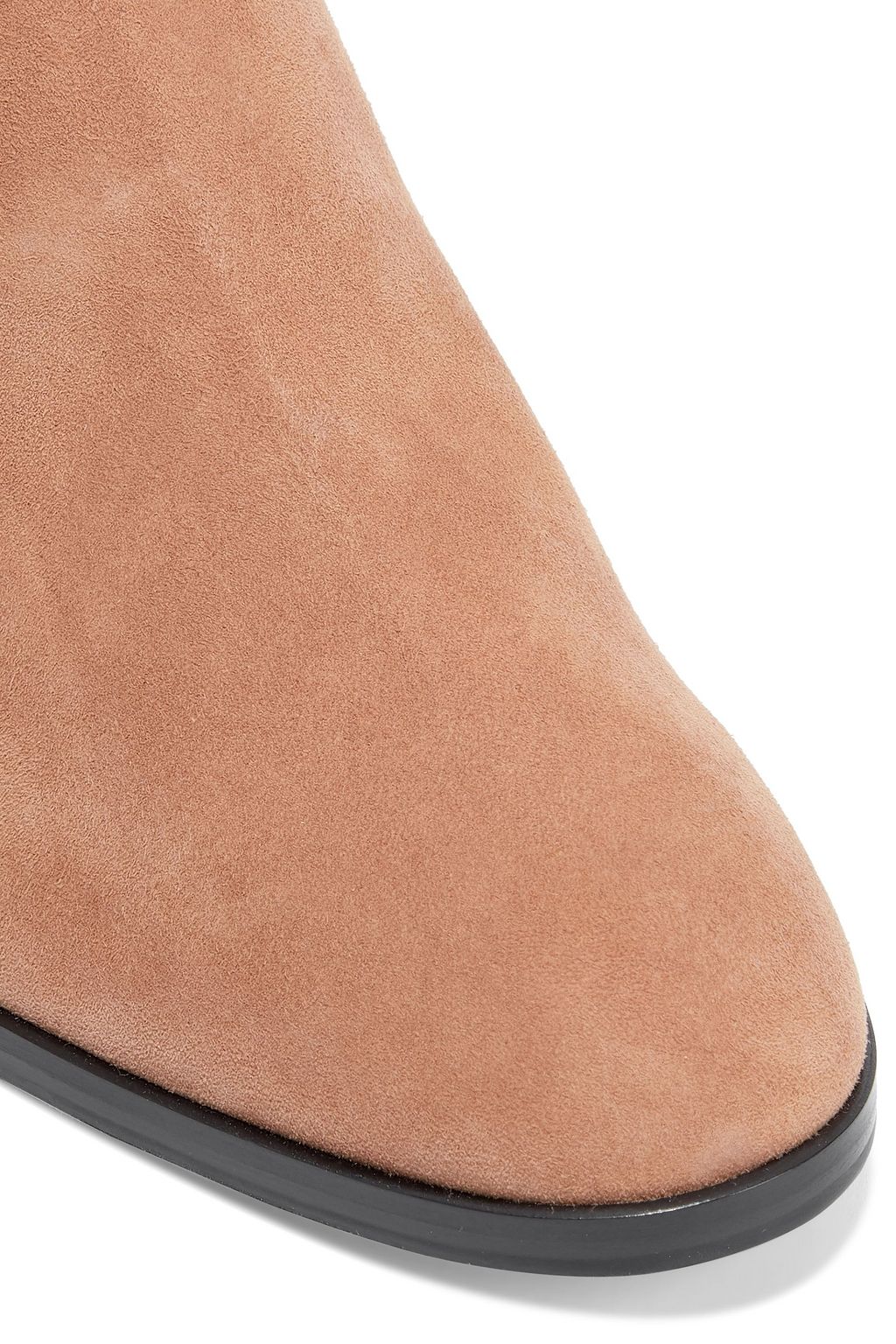 SERGIO ROSSI SR Prince buckled suede ankle boots