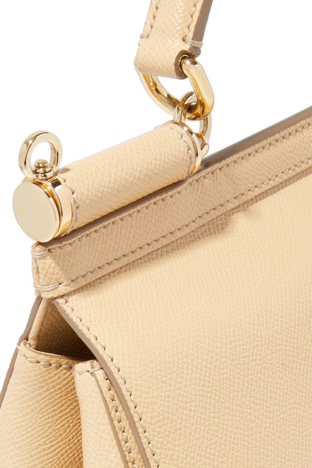 DOLCE&GABBANA Sicily textured-leather tote