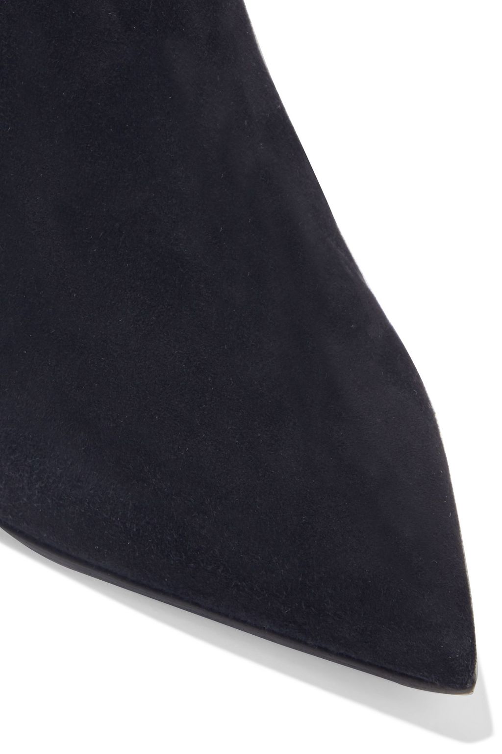 SERGIO ROSSI Sergio 75 crystal-embellished suede ankle boots