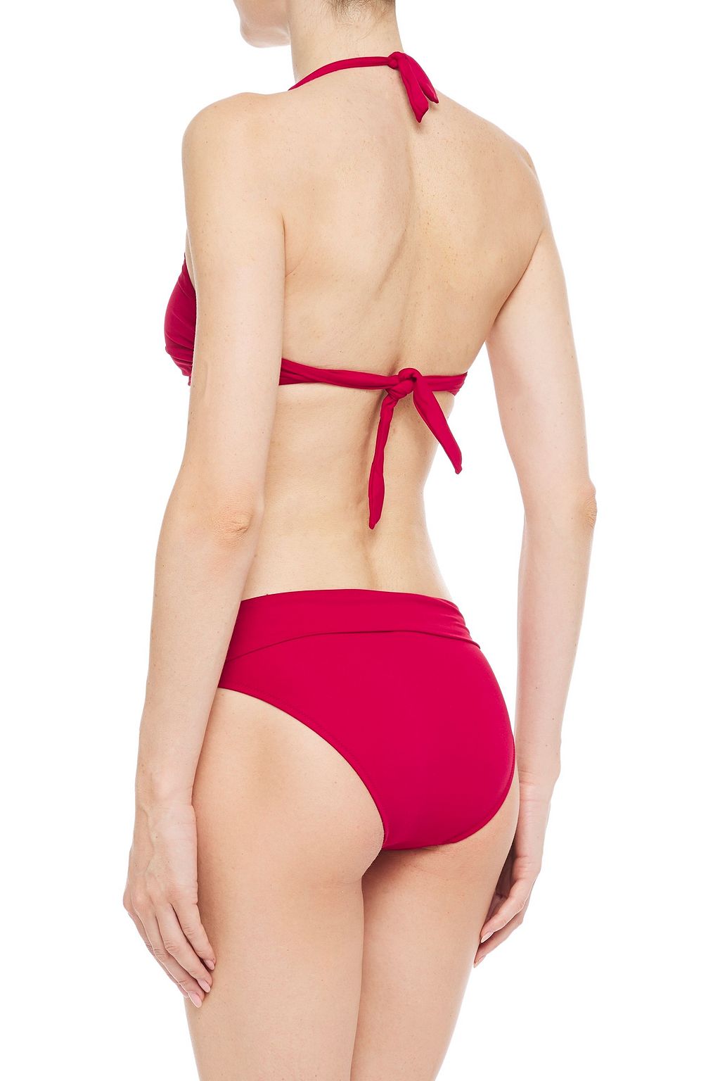 MELISSA ODABASH Brussels tiger-print mid-rise bikini briefs