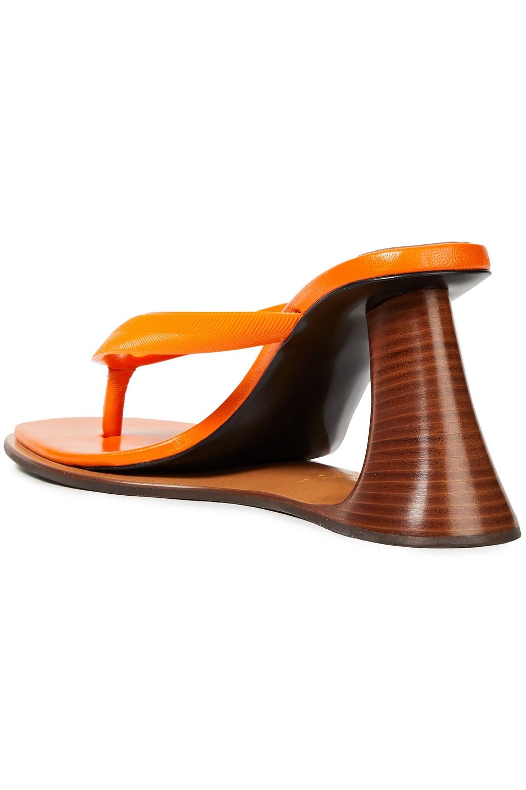 MARNI Leather and rubber sandals