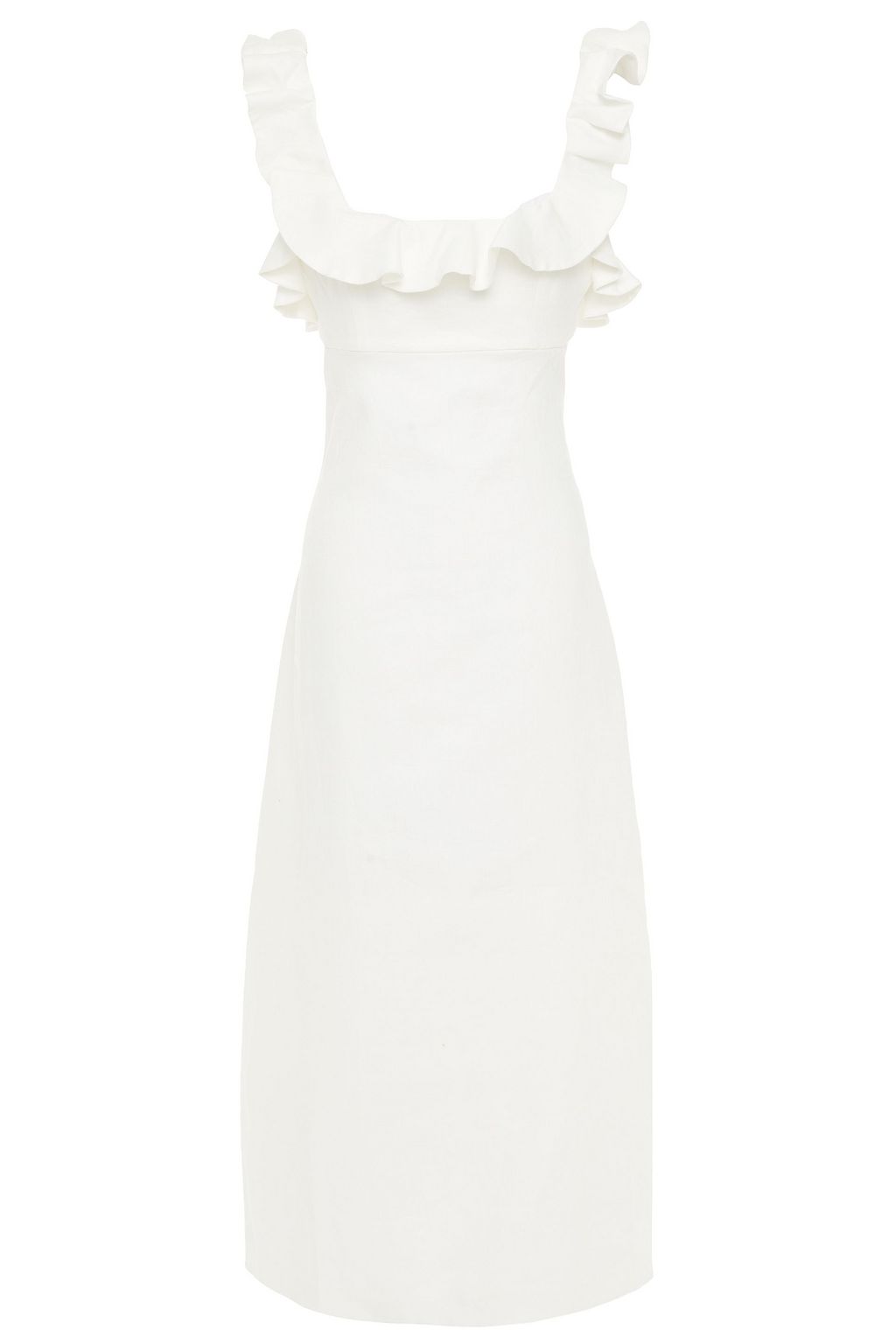 zimmermann white midi dress