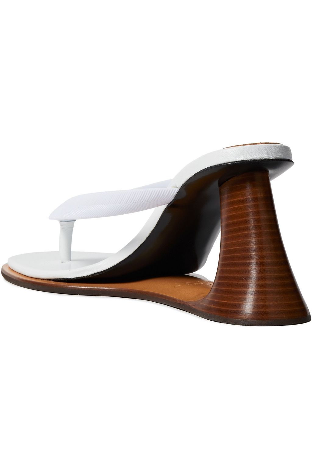 MARNI Leather and rubber sandals