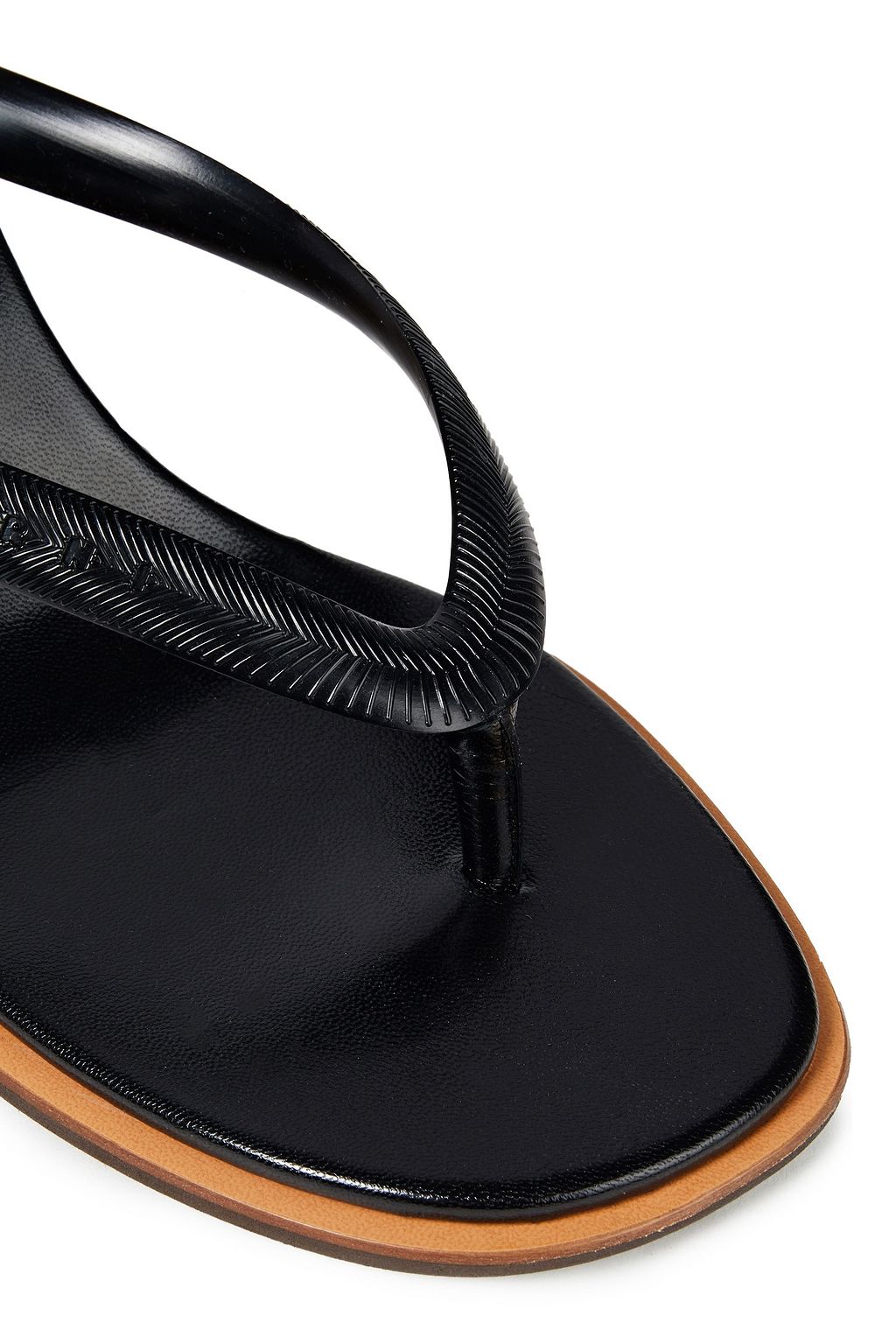 MARNI Leather and rubber sandals